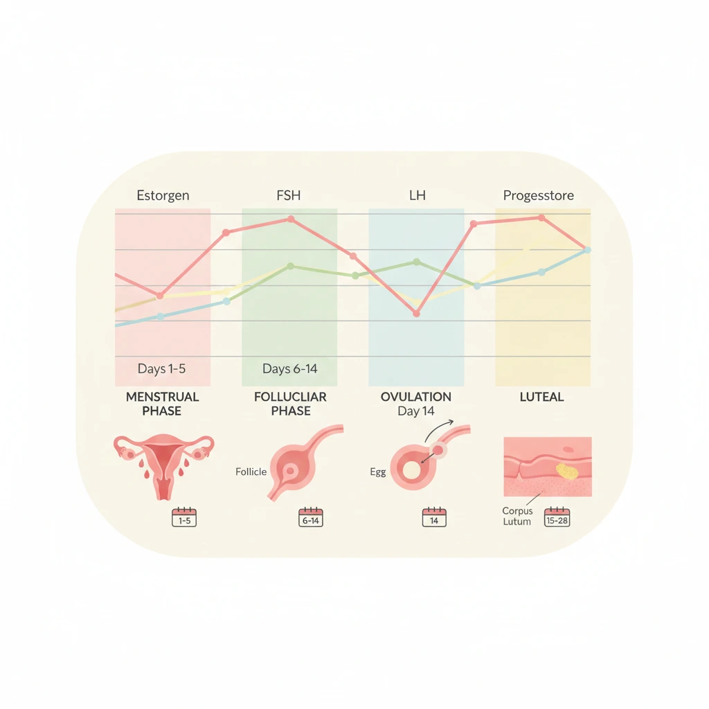 چرخه قاعدگی چیست و چگونه کار می‌کند؟