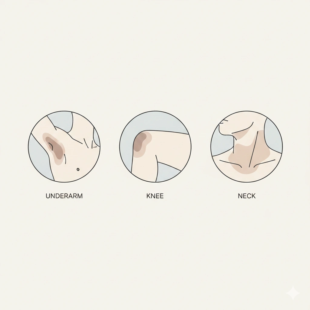 تیرگی پوست بدن چیست و چرا اتفاق می‌افتد؟